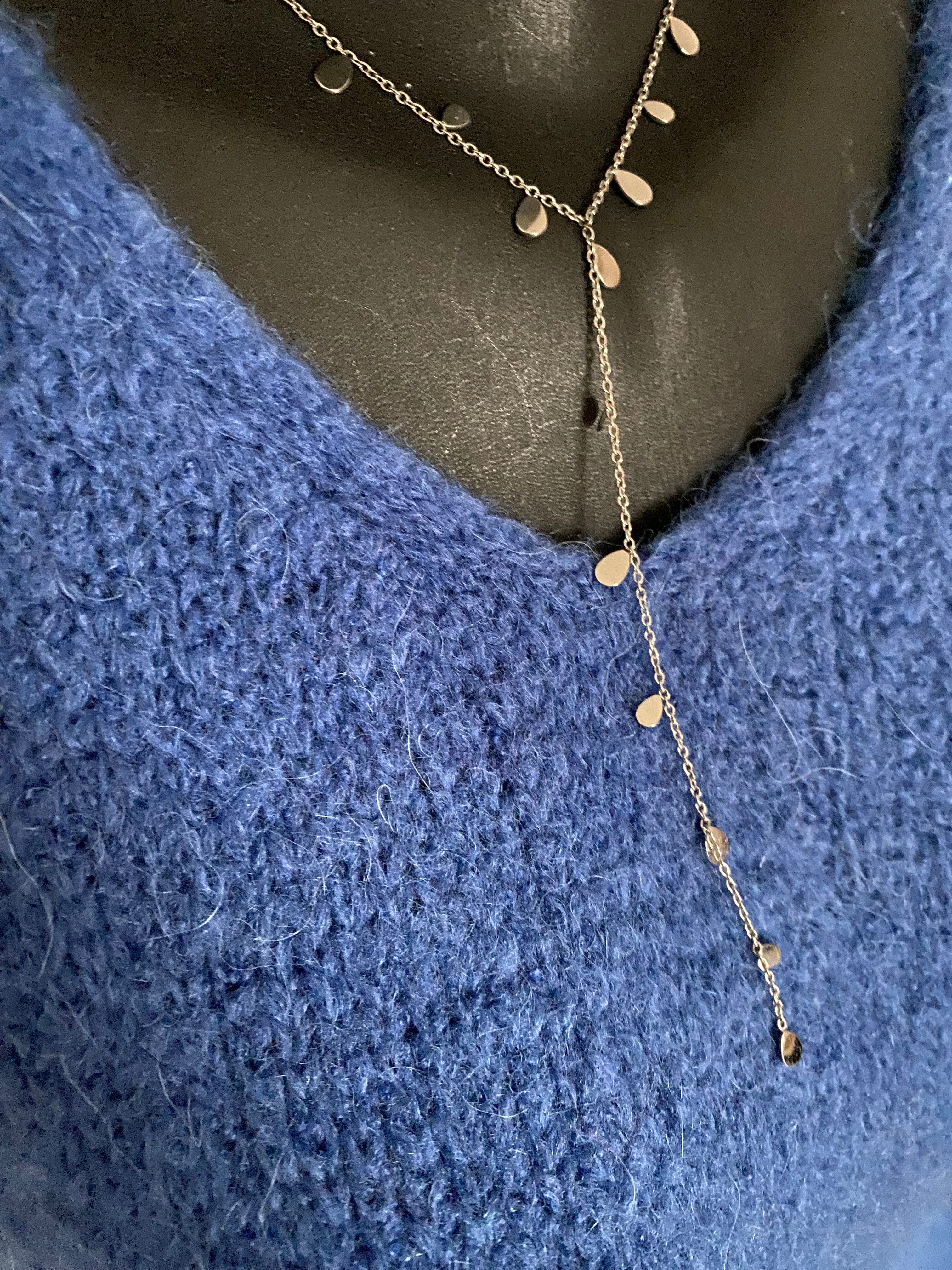 PULL NINOU BLEU ROI  TU 36/44  BABY ALPAGA