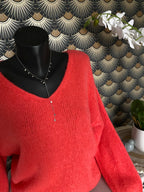 PULL NINOU CORAIL TU 36/44  BABY ALPAGA