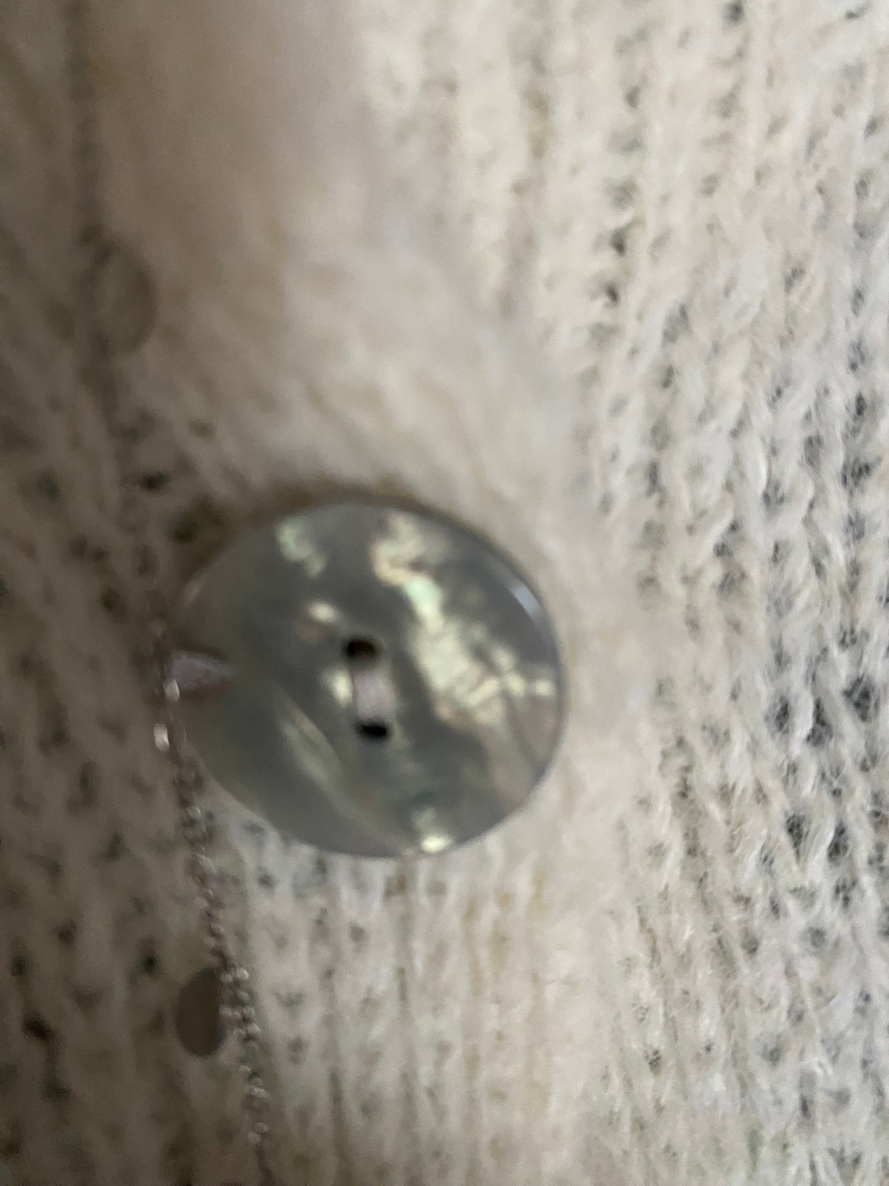 GILET ECRU TOM  TU 36/44 PETIT 46  ALPAGA ET LAINE