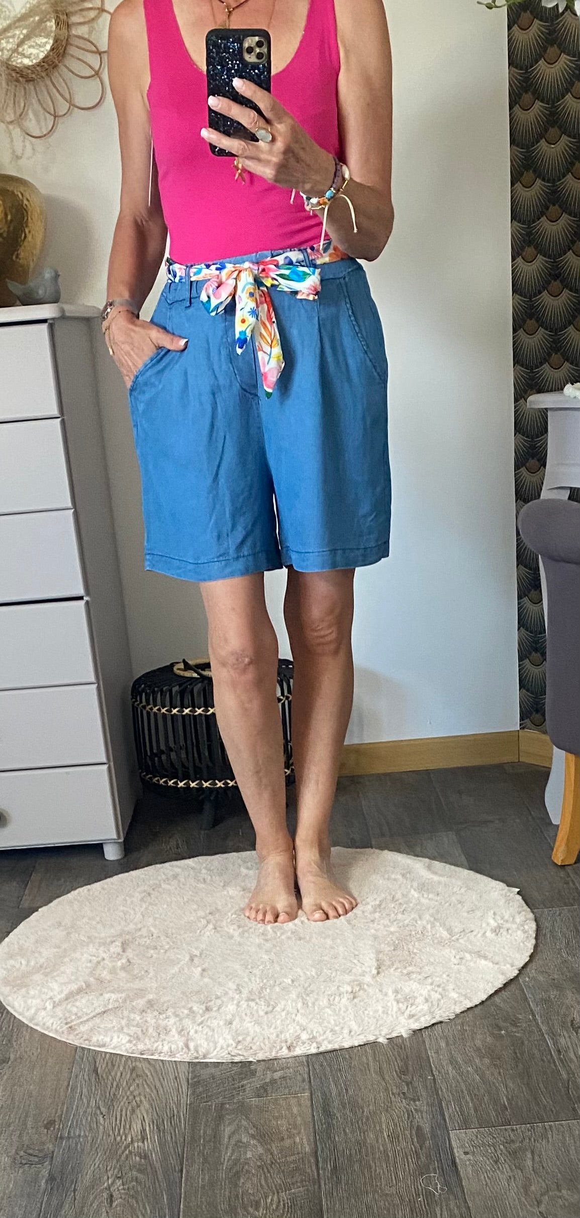 SHORT MADY TENCEL  36/44