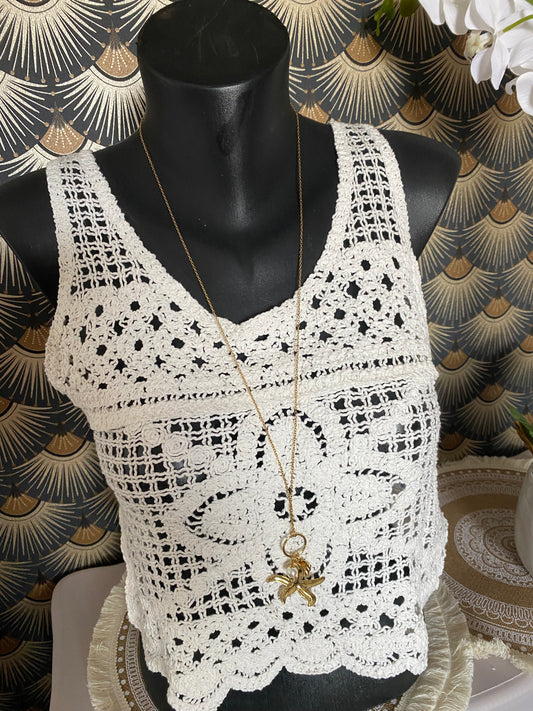 TOP CROCHET 36/40