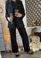 VESTE BLAZER DIAMS NOIRE TU 36/44