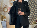 VESTE BLAZER DIAMS NOIRE TU 36/44