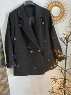 VESTE BLAZER DIAMS NOIRE TU 36/44
