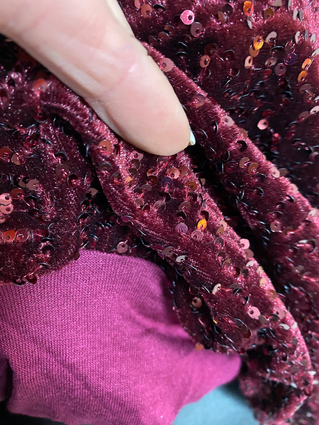 BLOUSE CINDY BORDEAUX  TU 36/44