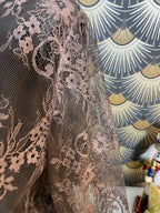 TOP DENTELLE GINA  TU 36/42 CHOCO