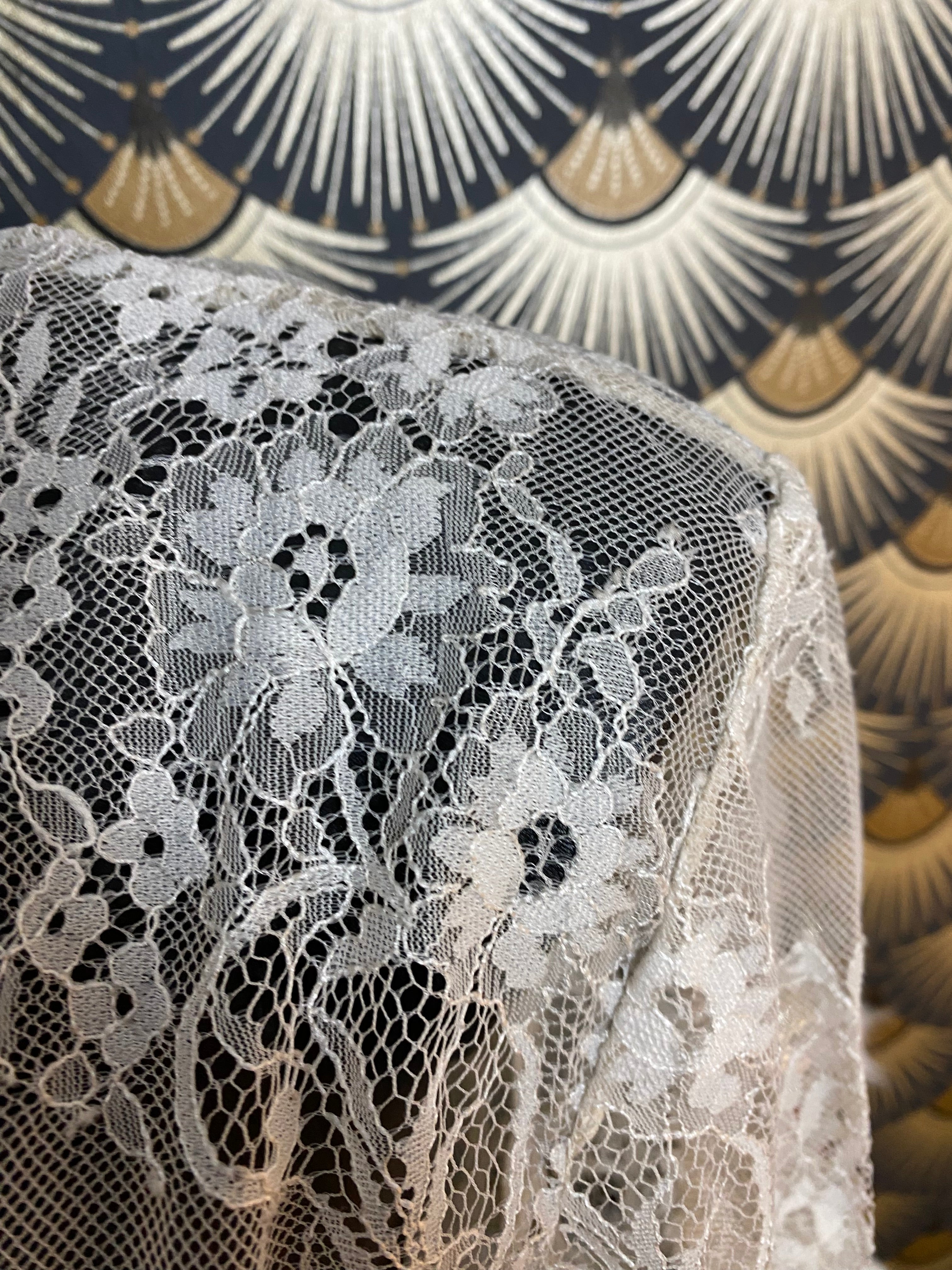 TOP DENTELLE GINA  TU 36/42  ECRU