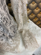 TOP DENTELLE GINA  TU 36/42  ECRU