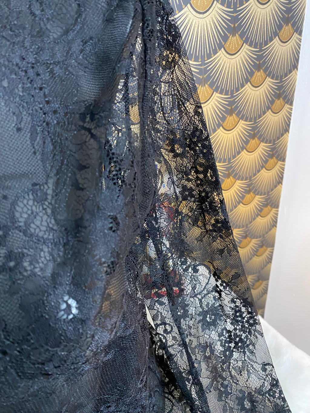 TOP DENTELLE GINA  TU 36/42  NOIR