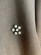 VESTE BLAZER DIAMS MARRON  TU 36/44