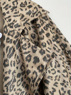 VESTE LONGUE LEOPARD   COLLECTION BELLE TAILLE 44 AU 48