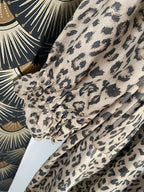 VESTE LONGUE LEOPARD   COLLECTION BELLE TAILLE 44 AU 48