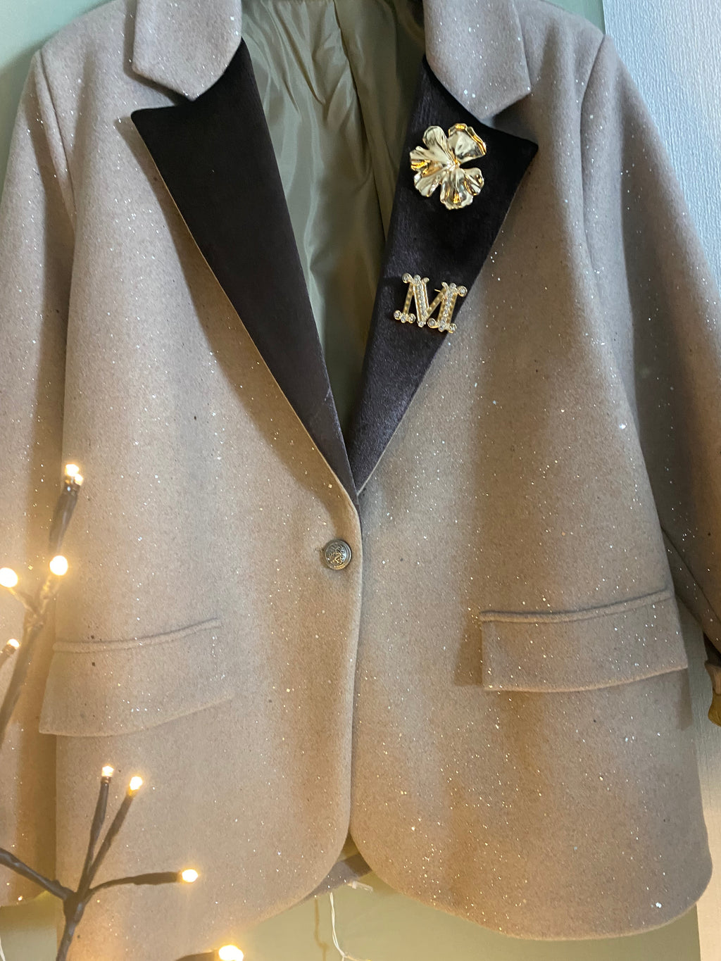 VESTE M BEIGE TU 38/46