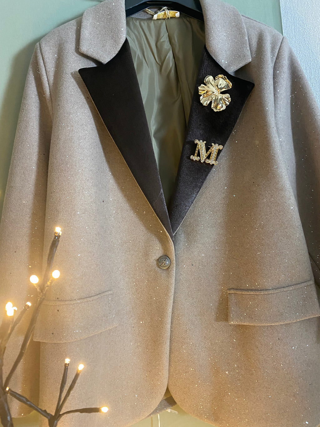 VESTE M BEIGE TU 38/46