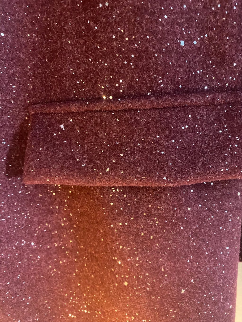 VESTE M BORDEAUX  TU 38/46