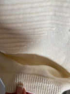 PULL COL ROULE  ETOILE TU 36/46 ECRU