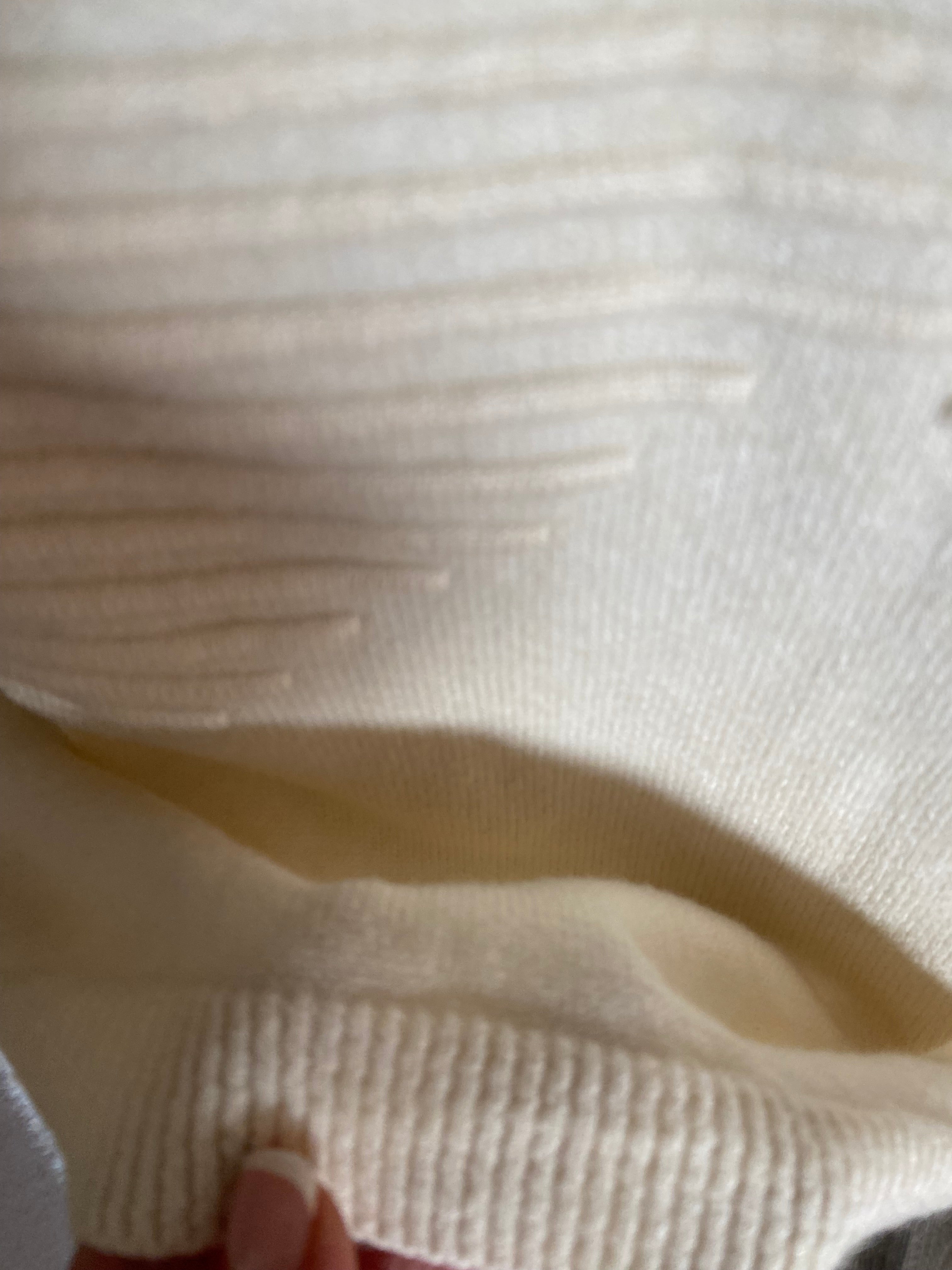 PULL COL ROULE  ETOILE TU 36/46 ECRU