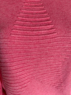 PULL COL ROULE  ETOILE TU 36/46 ROSE