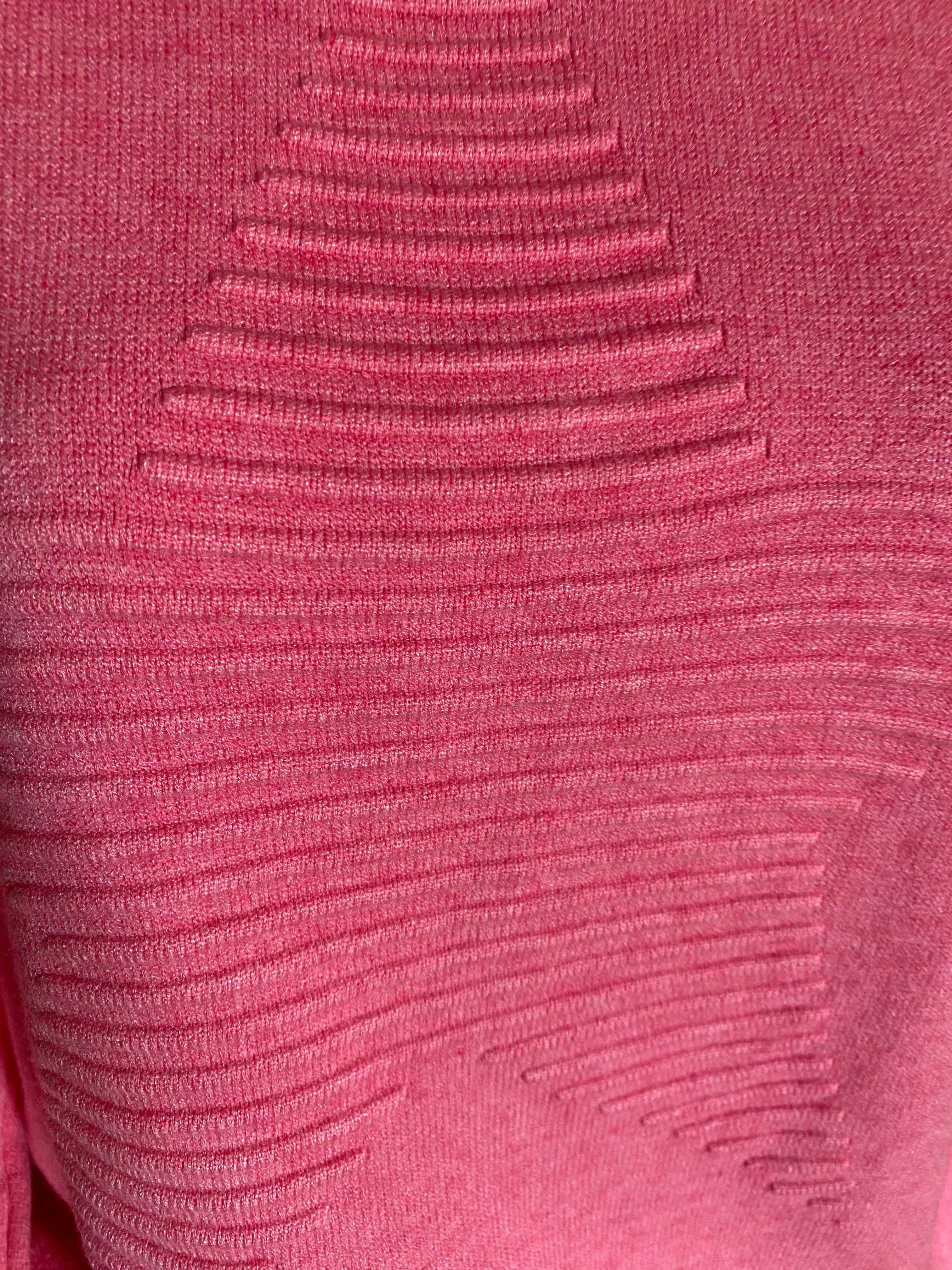 PULL COL ROULE  ETOILE TU 36/46 ROSE