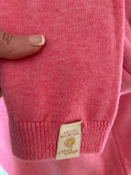 PULL COL ROULE  ETOILE TU 36/46 ROSE