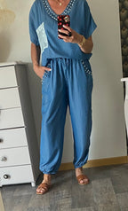 PANTALON MG LYOCELL TU 36/44