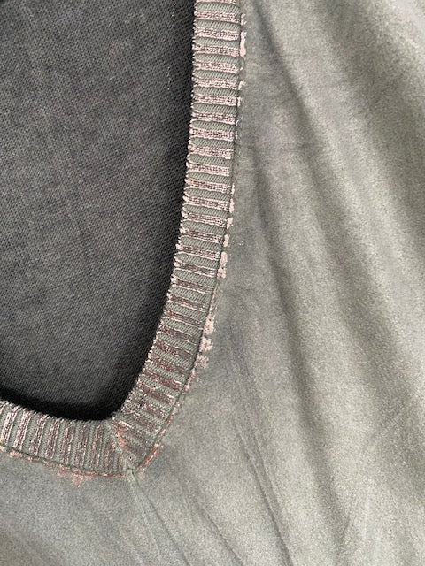 TEE-SHIRT FLEUR  KAKI  36 AU 42