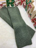 ENSEMBLE MITAINES ET TOUR DE COU KAKI TU (baby alpaga)