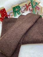 ENSEMBLE MITAINES ET TOUR DE COU CHOCO TU (baby alpaga)