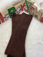 ENSEMBLE MITAINES ET TOUR DE COU CHOCO TU (baby alpaga)