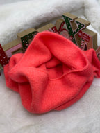 ENSEMBLE MITAINES ET TOUR DE CORAIL  TU (baby alpaga)