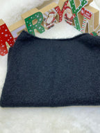 ENSEMBLE MITAINES ET TOUR DE COU NOIR TU (baby alpaga)