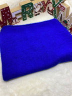 ENSEMBLE MITAINES ET TOUR DE COU BLEU ROI  TU (baby alpaga)