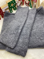 ENSEMBLE MITAINES ET TOUR DE COU GRIS TU (baby alpaga)