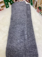 ENSEMBLE MITAINES ET TOUR DE COU GRIS TU (baby alpaga)