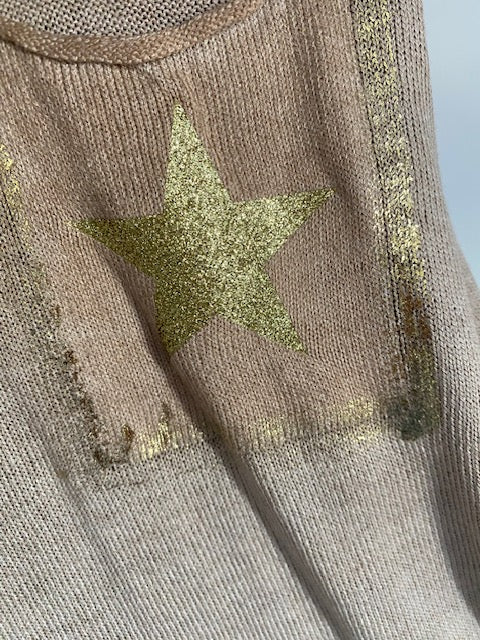PULL ETOILE  COLLECTION BELLE TAILLE 44 AU 50  en  quatre coloris