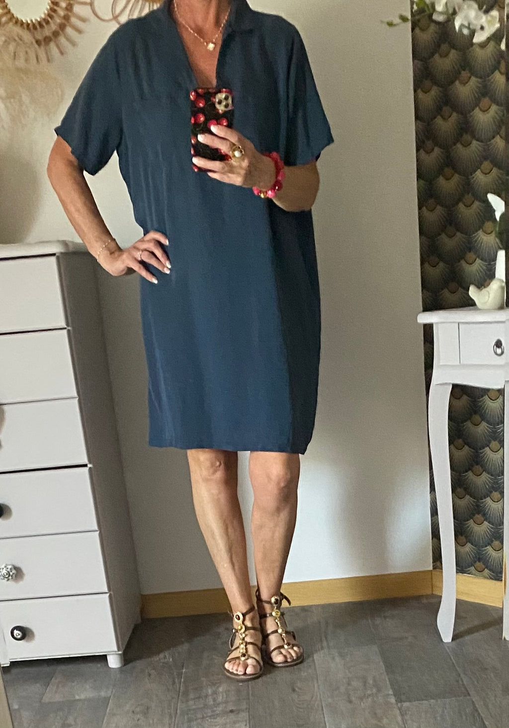 ROBE IZZY TENCEL TU 36/44