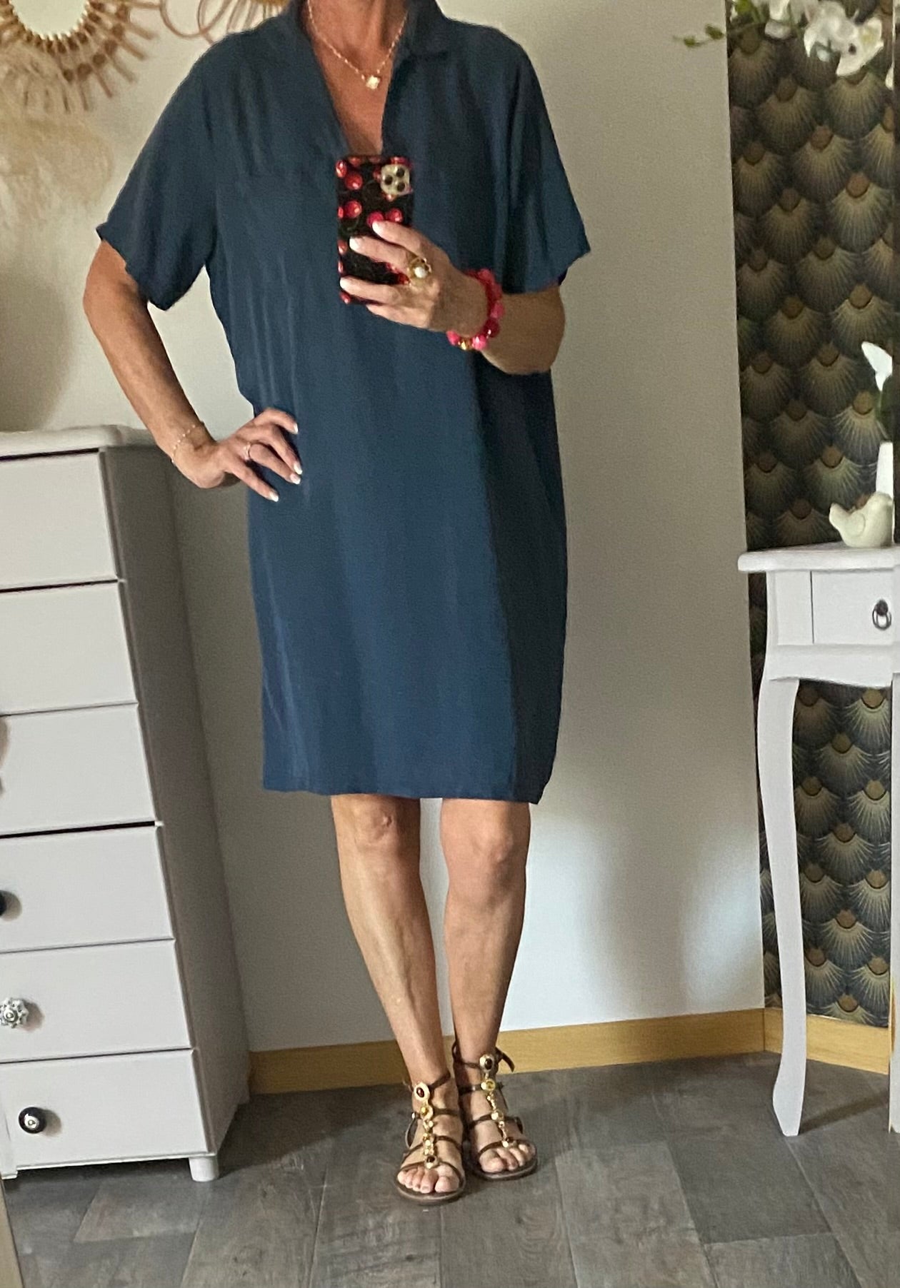 ROBE IZZY TENCEL TU 36/44