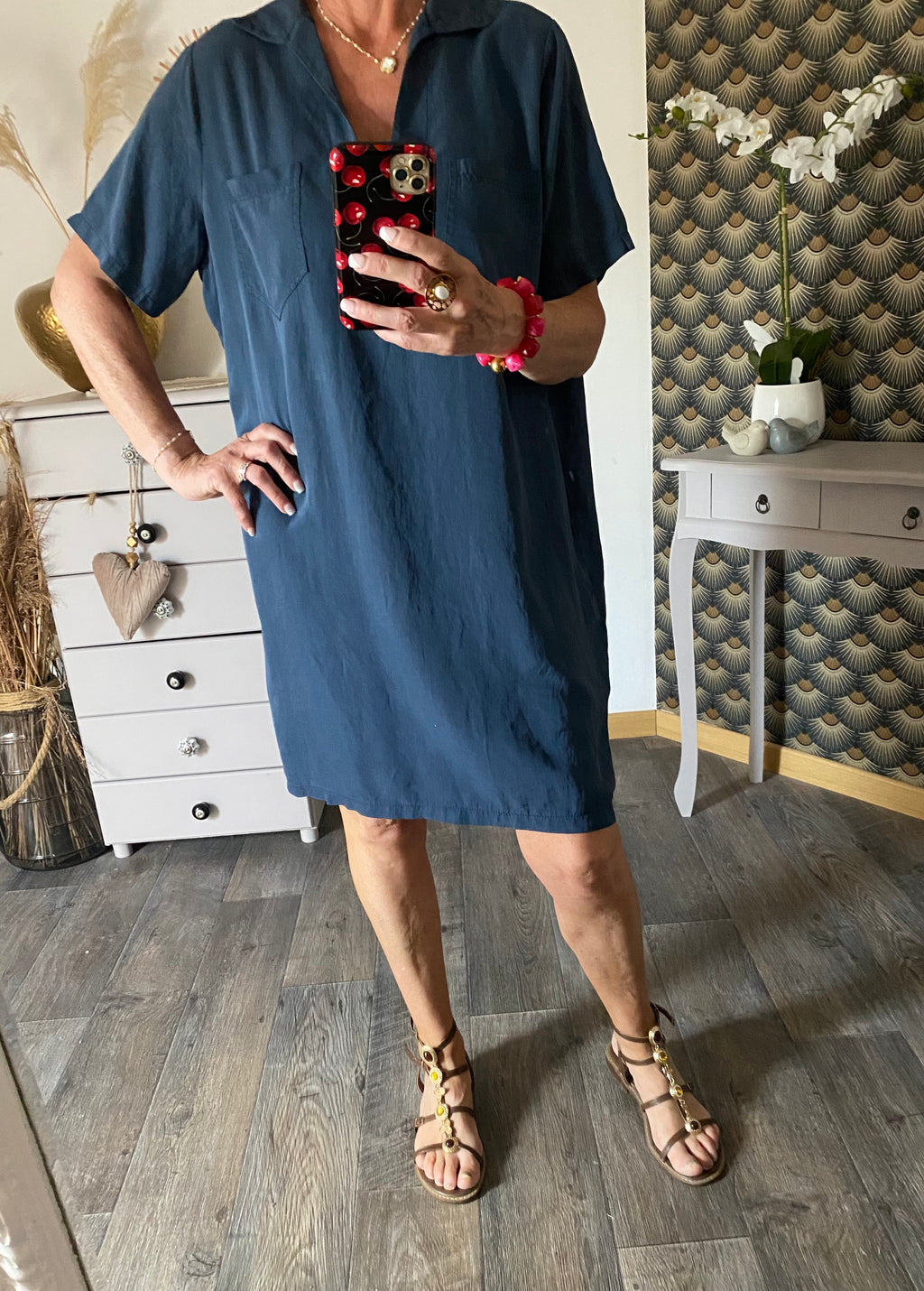 ROBE IZZY TENCEL TU 36/44