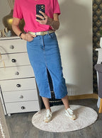 JUPE LONGUE EN JEAN  34/36/38/40/42