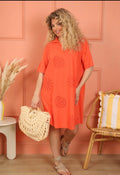 ROBE SUMMER ORANGE TU 36/44