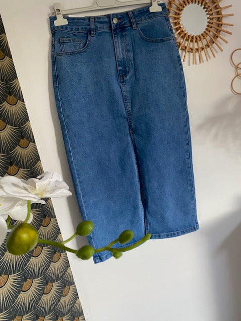 JUPE LONGUE EN JEAN  34/36/38/40/42