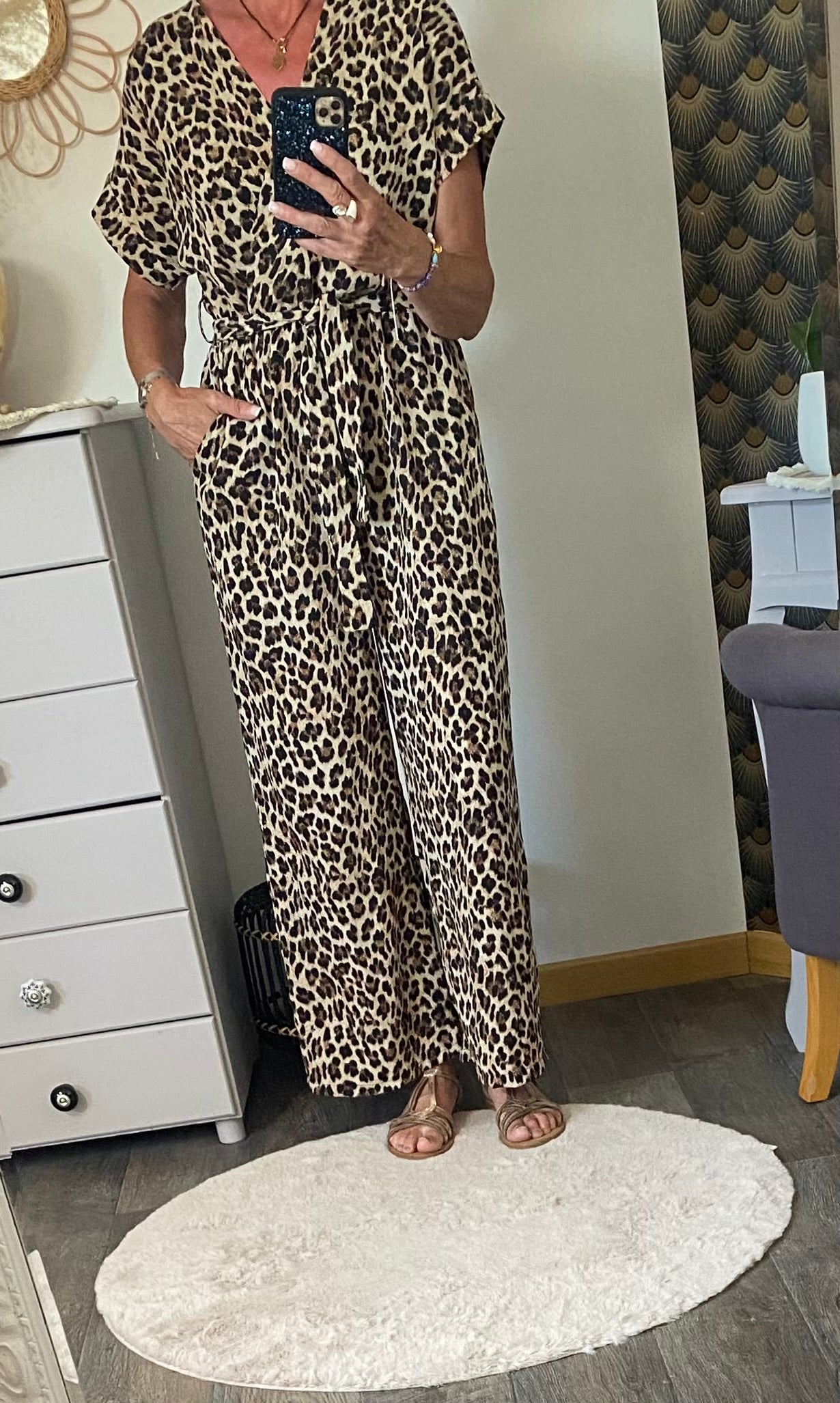 COMBINAISON LEOPARD    DU 36 AU 42