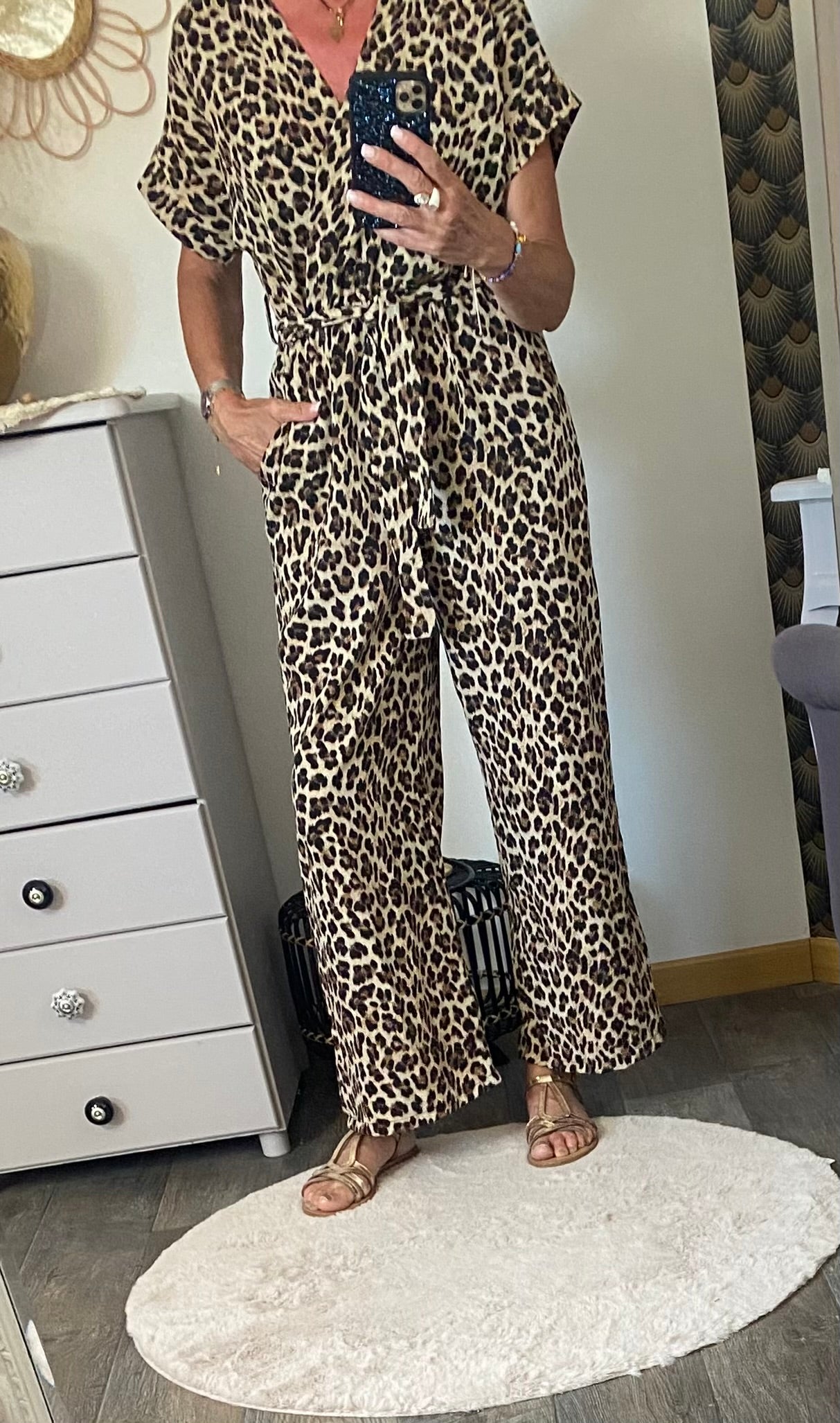 COMBINAISON LEOPARD    DU 36 AU 42