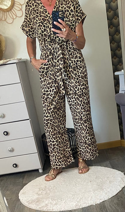 COMBINAISON LEOPARD    DU 36 AU 42