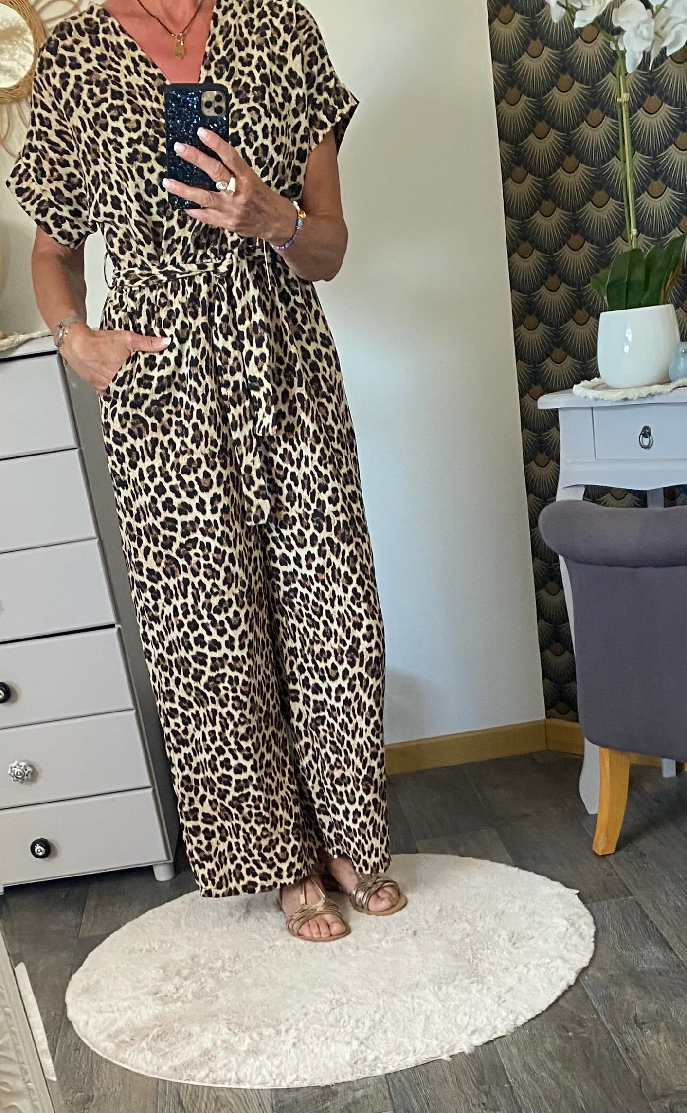 COMBINAISON LEOPARD    DU 36 AU 42