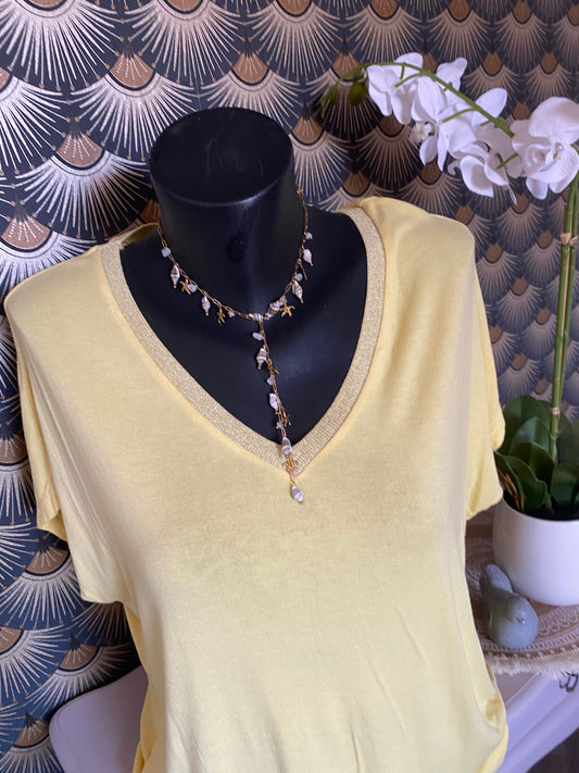 TOP ISSY JAUNE   36/44