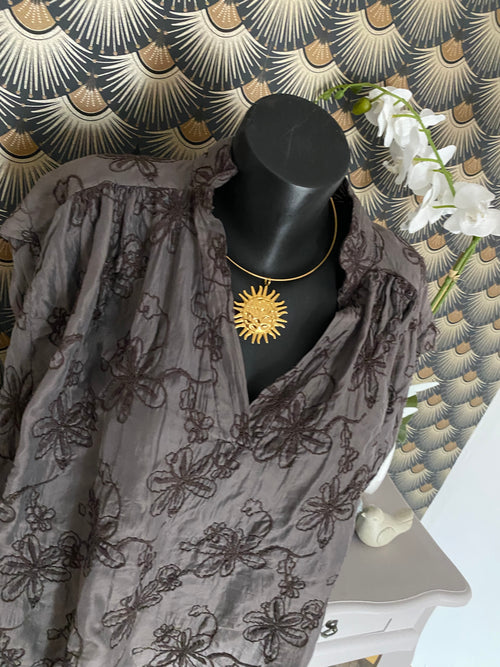 BLOUSE CHOCO CORINNE  TU 36/48