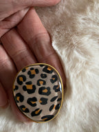 BAGUE MILA  REGLABLE LEOPARD
