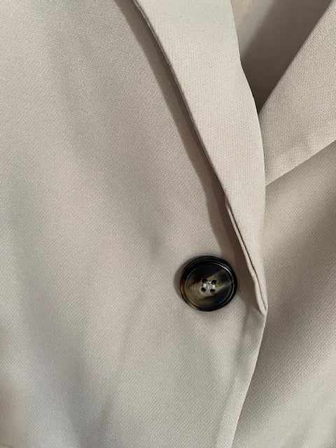 VESTE BLASER STELLA  LEOPARD  ECRU   36 AU 42