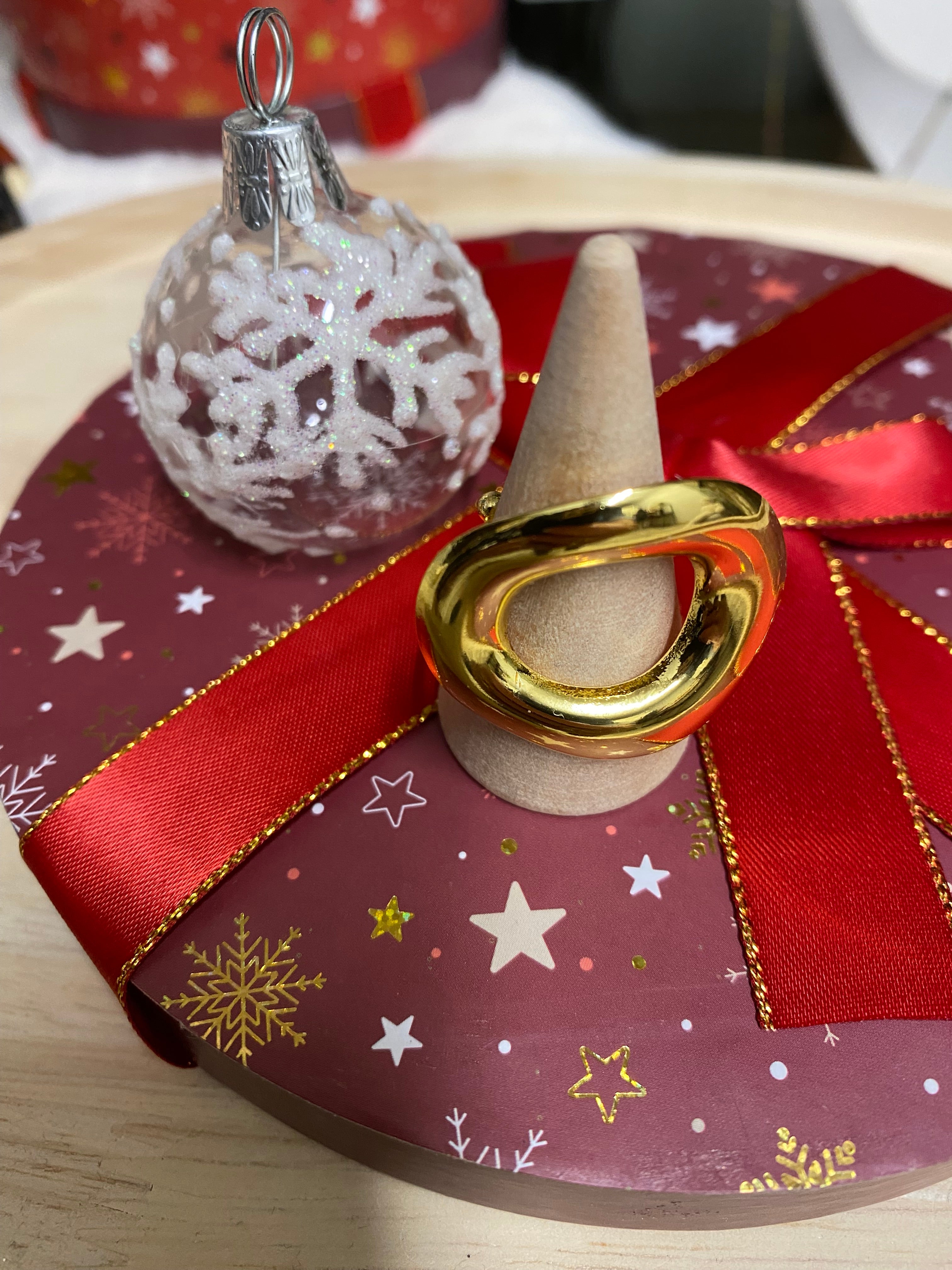 bague acier inoxydable réglable grand rond